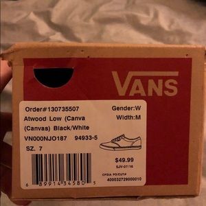 Vans Atwood Low Canvas